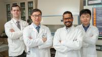 Four members of the Cheng Lab